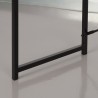 Scrivania Max Home Acciaio Melammina Truciolare 100 x 70 x 40 cm