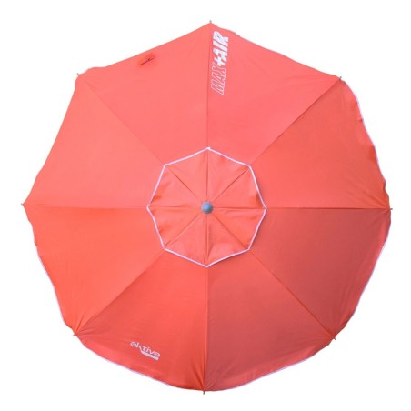 Ombrellone Aktive UV50 Ø 200 cm Corallo Poliestere Alluminio 200 x 198 x 200 cm (6 Unità)