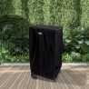 Coperchio di protezione per barbecue Aktive Nero 6 Unità 74,5 x 109 x 64,5 cm