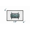 Supporto da Parete GEMBIRD WM-80ST-01 40"