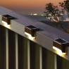 Lampada ad energia solare Aktive 8 x 4,5 x 4 cm (12 Unità)