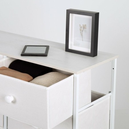 Cassettiera Max Home Bianco 80 x 62 x 30 cm