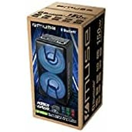 Altoparlante Bluetooth Portatile Muse M-1805 DJ BT Nero