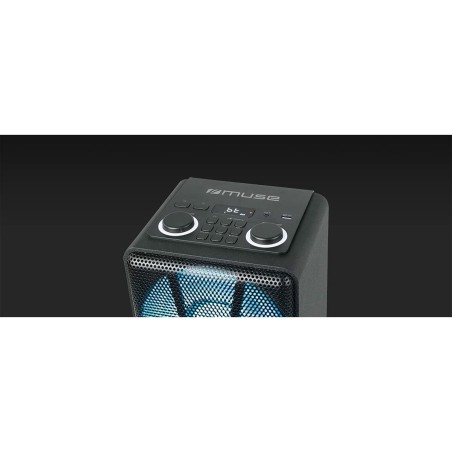 Altoparlante Bluetooth Portatile Muse M-1805 DJ BT Nero