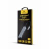 Hub USB GEMBIRD A-CM-COMBO5-03 Argentato
