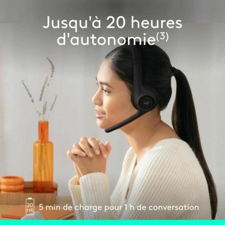 Auricolari Logitech 981-001407 Nero
