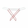 Stendibiancheria Pieghevole Supernet Bianco Rosso 127 x 50 x 2 cm (6 Unità)