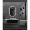 Specchio da bagno con luce LED Ledimex TOKY022-90OR 90 x 50 cm