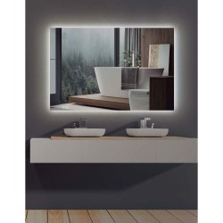 Specchio da bagno con luce LED Ledimex SUEC006-70 70 x 80 cm
