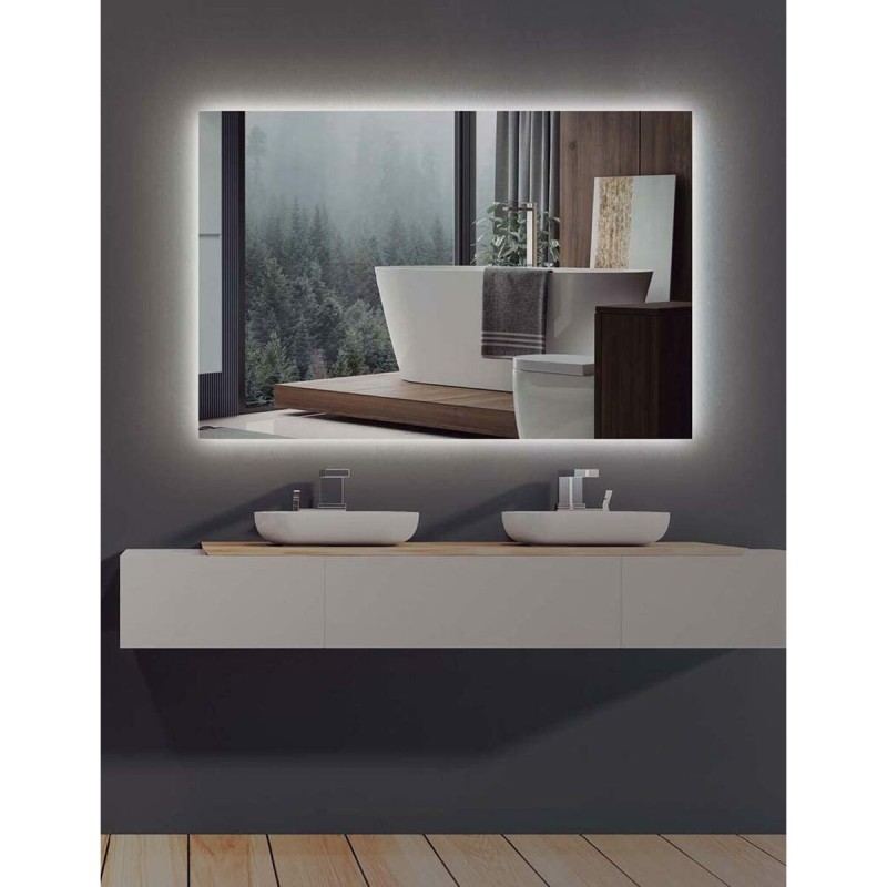 Specchio da bagno con luce LED Ledimex SUEC006-70 70 x 80 cm Specchio da bagno con luce LED Ledimex SUEC006-70 70 x 80 cm
