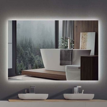 Specchio da bagno con luce LED Ledimex SUEC006-70 70 x 80 cm