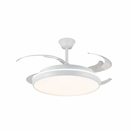 Ventilatore da Soffitto CristalRecord CHARLY L RETRAC Trasparente 80 W