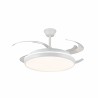 Ventilatore da Soffitto CristalRecord CHARLY L RETRAC Trasparente 80 W
