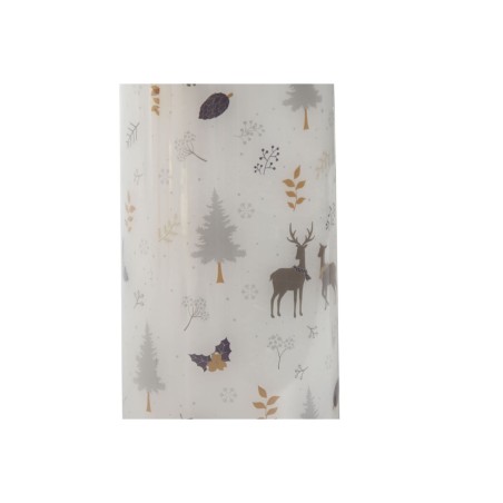 Candela LED DKD Home Decor Bianco Multicolore 7.5 x 7.5 x 15 cm 7,5 x 7,5 x 15 cm (AA)
