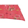 Set biancheria da tavola DKD Home Decor Bianco Rosso Verde Beige (5 Pezzi) (2 Unità)