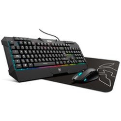Tastiera e Mouse Gaming Krom Kunai Qwerty in Spagnolo