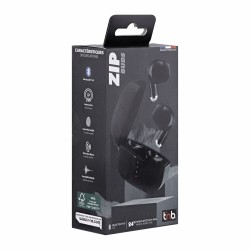 Auricolari Wireless con Custodia di Ricarica T'NB ZIP 2 Nero