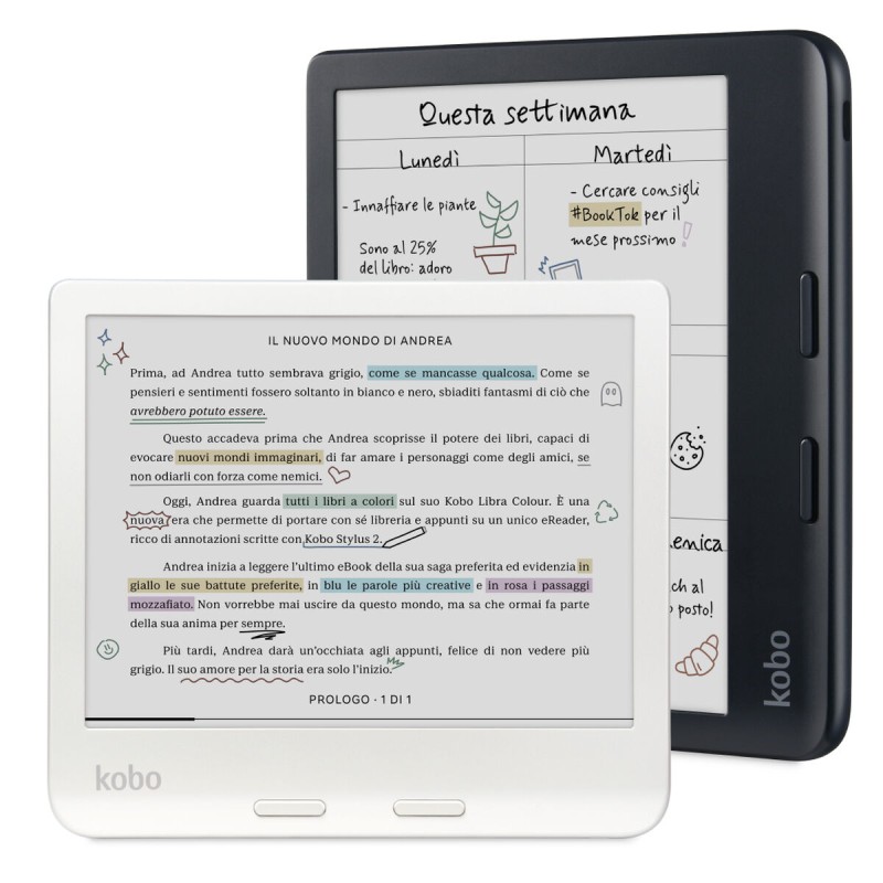 eBook Rakuten N428-KU-BK-K-CK Nero Sì 32 GB 7" eBook Rakuten N428-KU-BK-K-CK Nero Sì 32 GB 7"