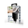 Caricabatterie da Parete GEMBIRD TA-UC-PDQC20-01-BK