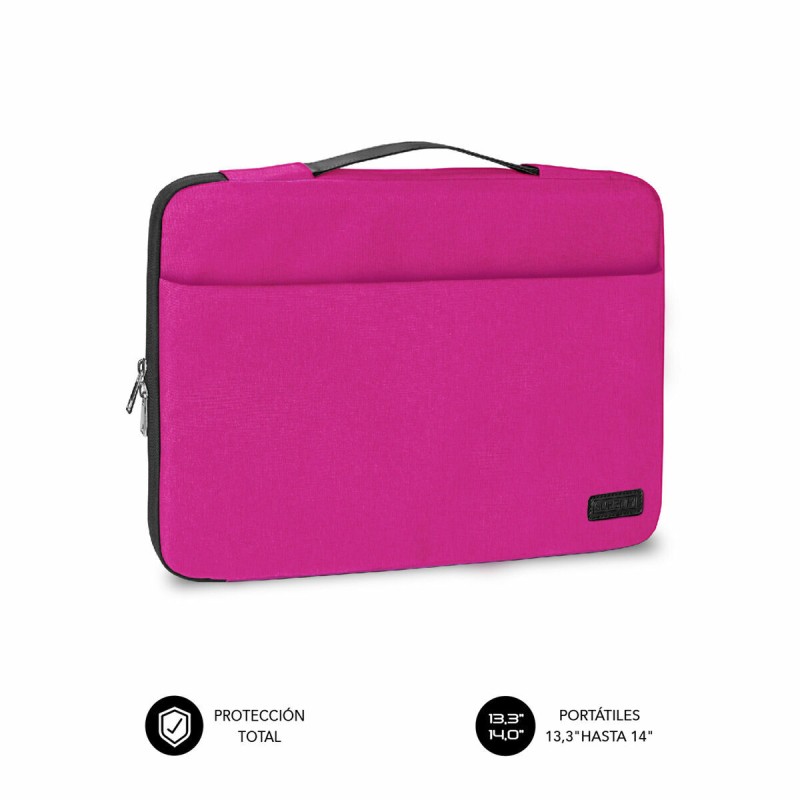 Valigetta per Portatile Subblim Funda Ordenador Elegant Laptop Sleeve 13,3-14" Pink Valigetta per Portatile Subblim Funda Ordenador Elegant Laptop Sleeve 13,3-14" Pink