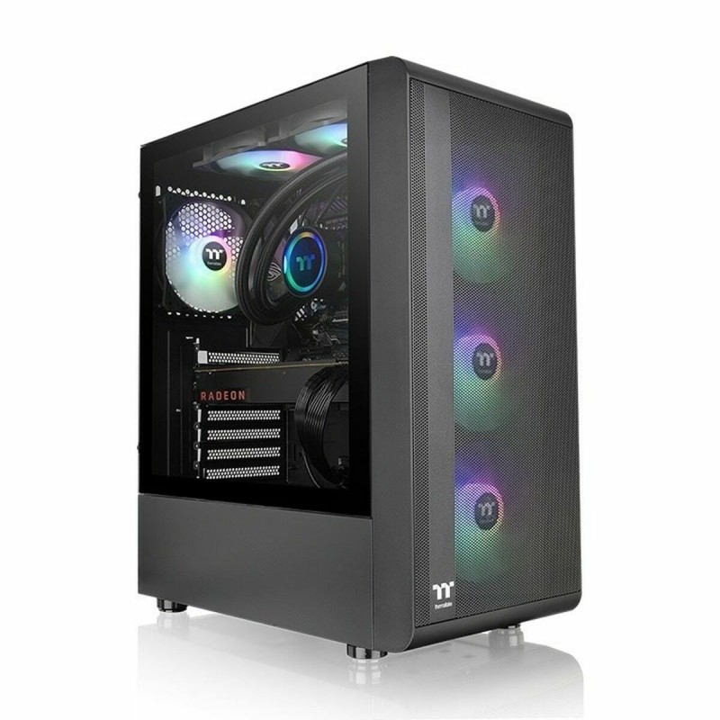 Case computer desktop ATX THERMALTAKE S200 TG ARGB Nero Case computer desktop ATX THERMALTAKE S200 TG ARGB Nero