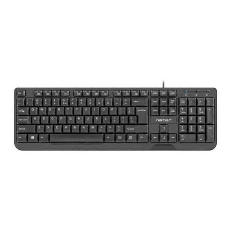 Tastiera Natec NKL-1720 Nero Spagnolo Tastiera Natec NKL-1720 Nero Spagnolo