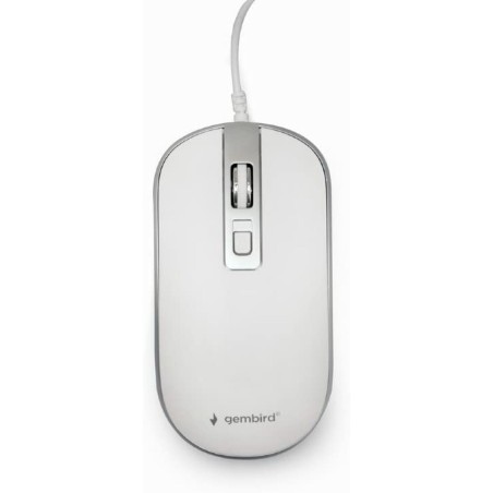 Mouse con Cavo e Sensore Ottico GEMBIRD MUS-4B-06-WS 1200 DPI