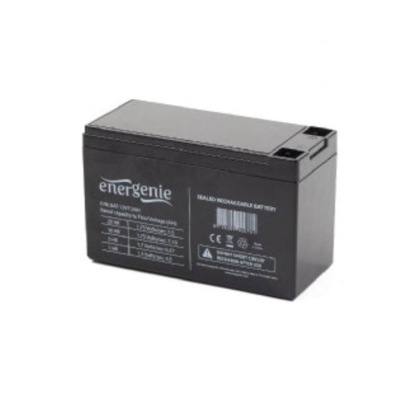 Batteria per Gruppo di Continuità UPS GEMBIRD BAT-12V7.5AH 12 V Batteria per Gruppo di Continuità UPS GEMBIRD BAT-12V7.5AH 12 V