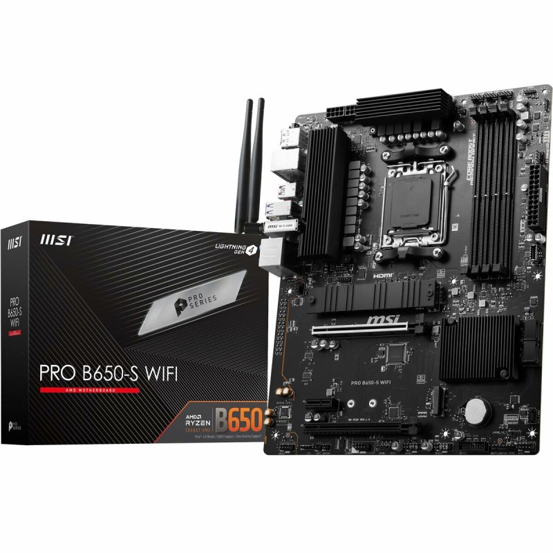 Scheda Madre MSI PRO B650-S WIFI AMD B650 AMD AM5 Scheda Madre MSI PRO B650-S WIFI AMD B650 AMD AM5