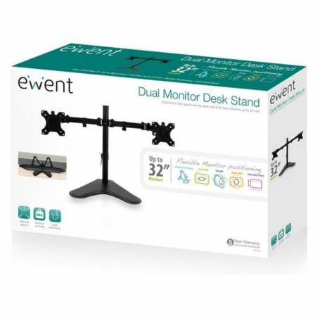 Supporto TV Ewent 13"-32" 2 x 8 kg Nero