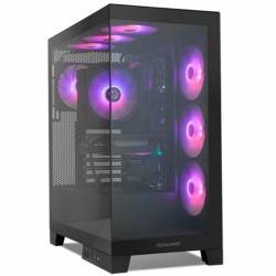 Case computer desktop ATX Nox-Xtreme NXHUMMERGLOCKBK Nero