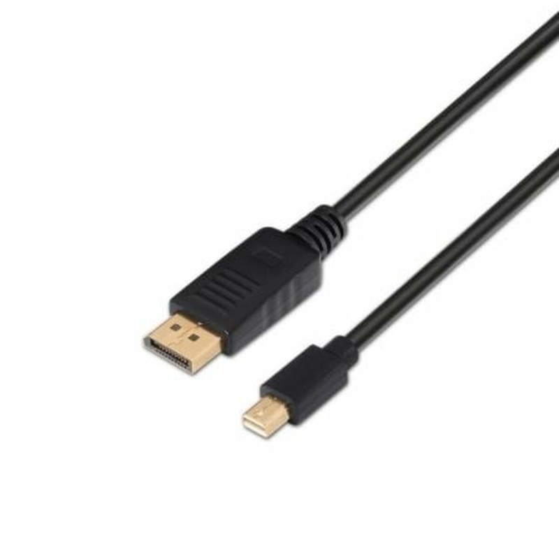 Adattatore Mini DisplayPort con DisplayPort Aisens A124-0131 2 m Nero Adattatore Mini DisplayPort con DisplayPort Aisens A124-0131 2 m Nero