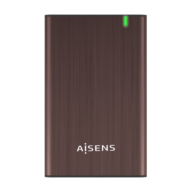 Custodia Hard Disk Aisens ASE-2525BWN Marrone 2,5" Custodia Hard Disk Aisens ASE-2525BWN Marrone 2,5"