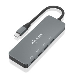 Hub USB Aisens A109-0695 Grigio (1 Unità)
