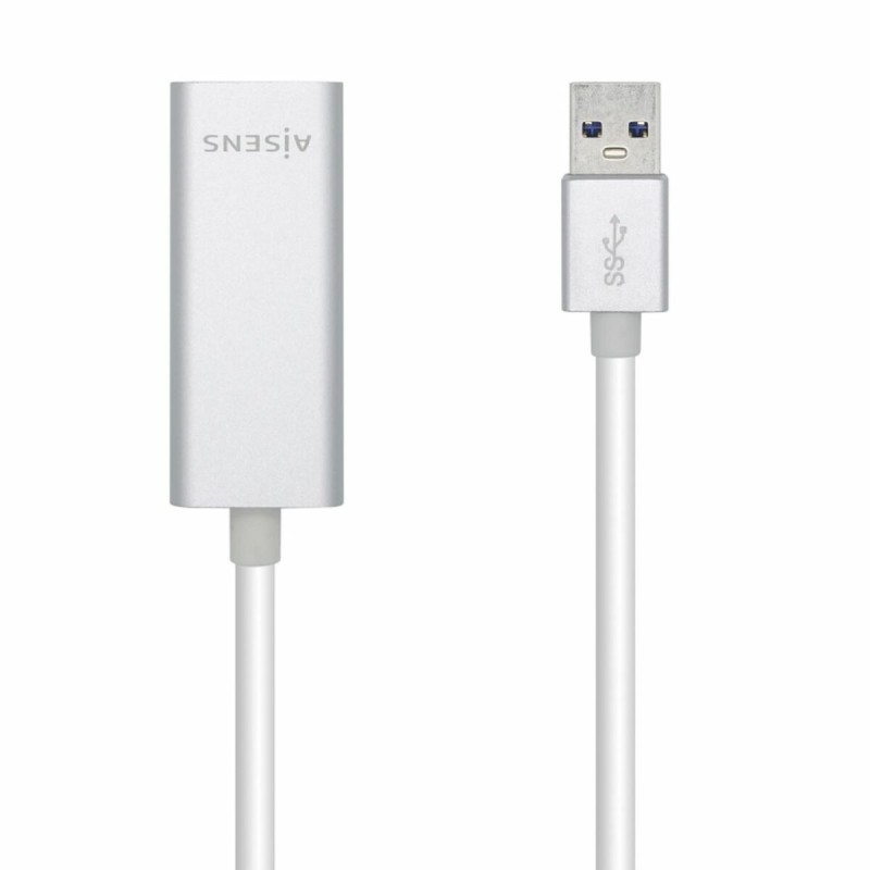 Adattatore Ethernet con USB Aisens A106-0504 15 cm Bianco Adattatore Ethernet con USB Aisens A106-0504 15 cm Bianco