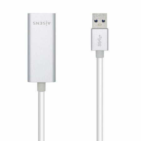 Adattatore Ethernet con USB Aisens A106-0504 15 cm Bianco