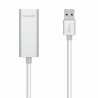 Adattatore Ethernet con USB Aisens A106-0504 15 cm Bianco