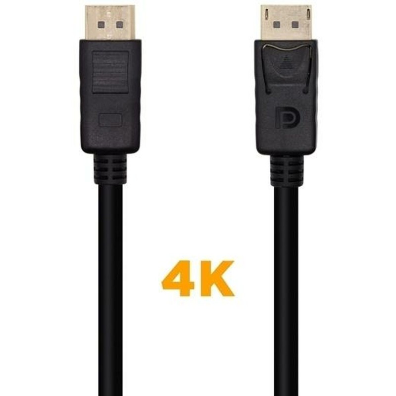 Cavo DisplayPort Aisens A124-0549 Nero 1,5 m Cavo DisplayPort Aisens A124-0549 Nero 1,5 m