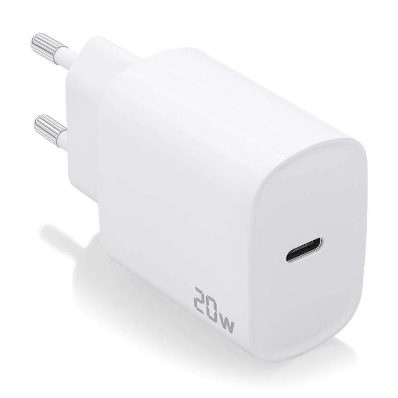 Caricabatterie da Parete Aisens A110-0752 Bianco 20 W (1 Unità) Caricabatterie da Parete Aisens A110-0752 Bianco 20 W (1 Unità)