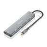 Hub USB Aisens A109-0857 Grigio (1 Unità)