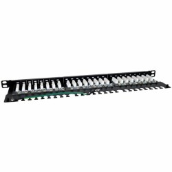 Patch Panel 24 Porte UTP Categoria 6 Phasak PU 4811