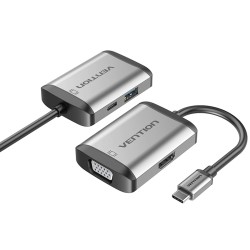 Hub USB Vention TFAHB Grigio