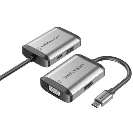 Hub USB Vention TFAHB Grigio