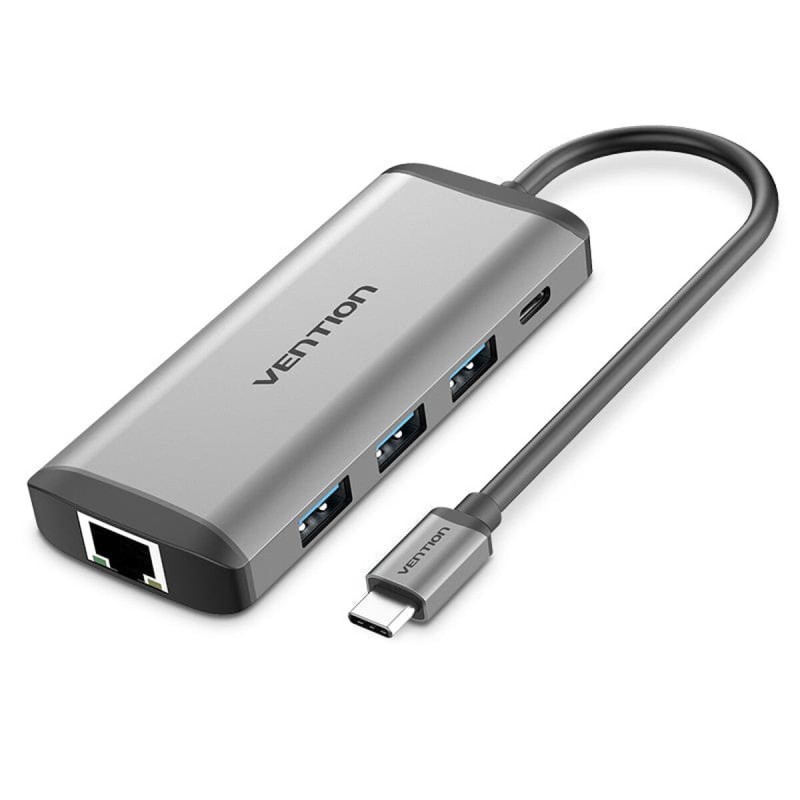 Hub USB Vention CNDHB Argentato Hub USB Vention CNDHB Argentato