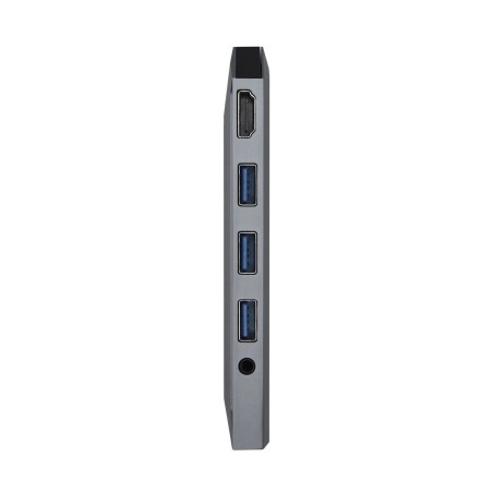 Hub USB Aisens ASUC-9P001-GR Grigio 100 W (1 Unità)