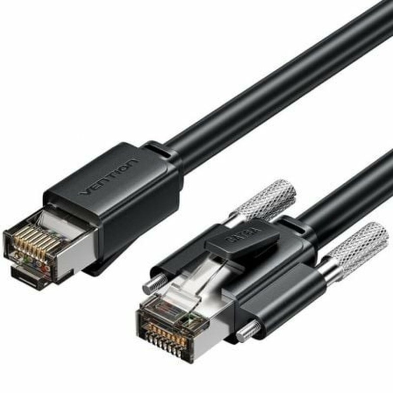 Cavo RJ45 Categoria 6 FTP Rigido Vention IBUBAZ Nero 7 m Cavo RJ45 Categoria 6 FTP Rigido Vention IBUBAZ Nero 7 m
