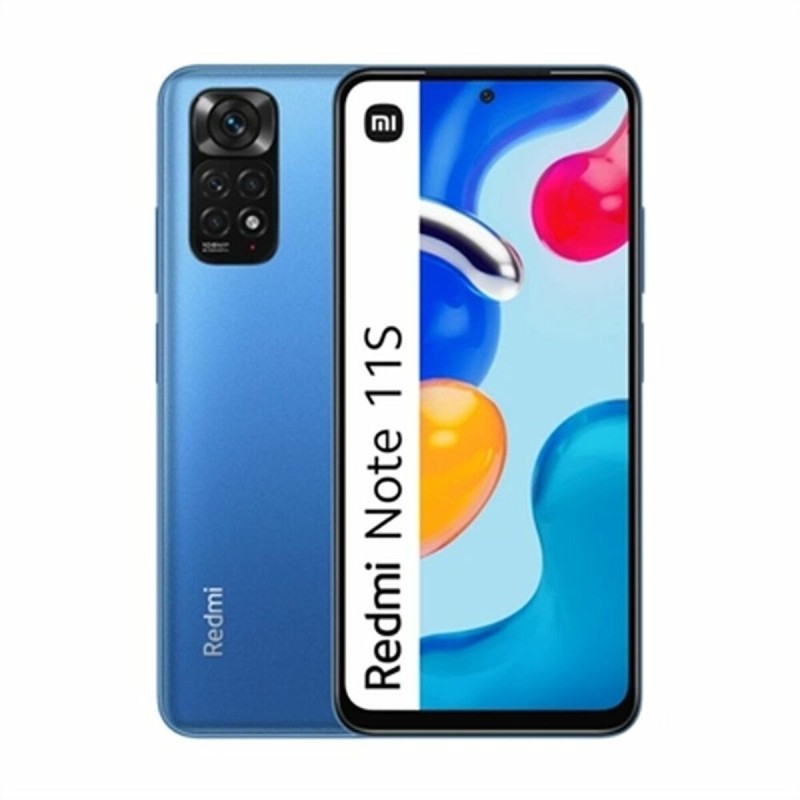 Smartphone Xiaomi Redmi Note 11S 6,4" Octa Core 6 GB RAM 64 GB Octa Core 6 GB RAM 64 GB Azzurro Smartphone Xiaomi Redmi Note 11S 6,4" Octa Core 6 GB RAM 64 GB Octa Core 6 GB RAM 64 GB Azzurro