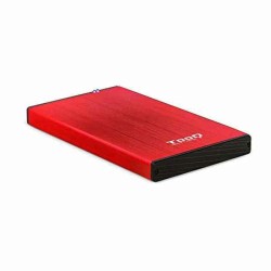 Scatola Esterna TooQ TQE-2527R SATA III USB 3.0 3,5" Rosso Nero/Rosso