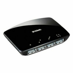 Hub USB D-Link DUB-1340/E Nero