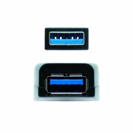 Cavo Prolunga USB NANOCABLE 10.01.0312 Nero 10 m